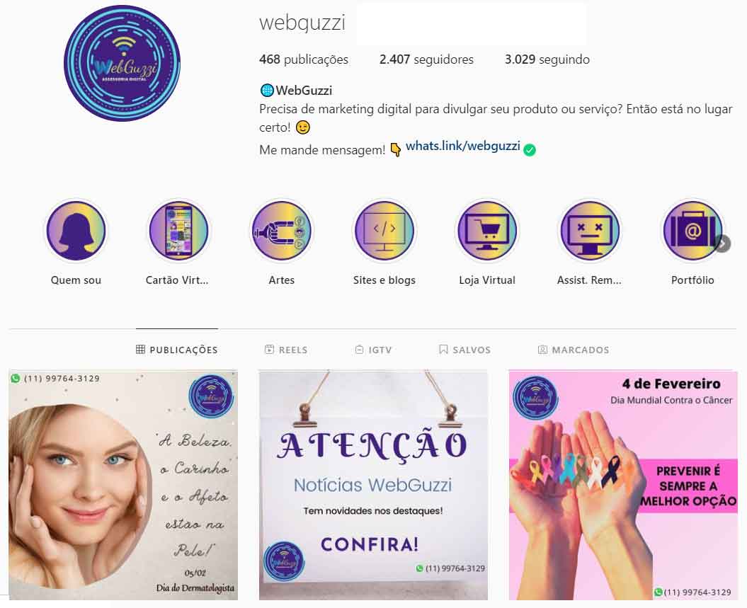 Gerenciamento de Redes Sociais